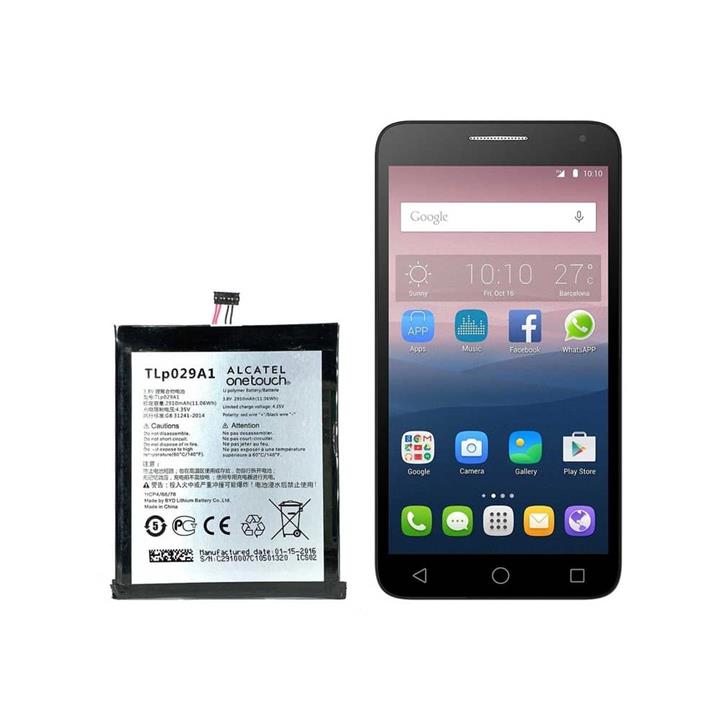 باتری گوشی الکاتل Alcatel One Touch Pop 3 با کد فنی TLp029A1